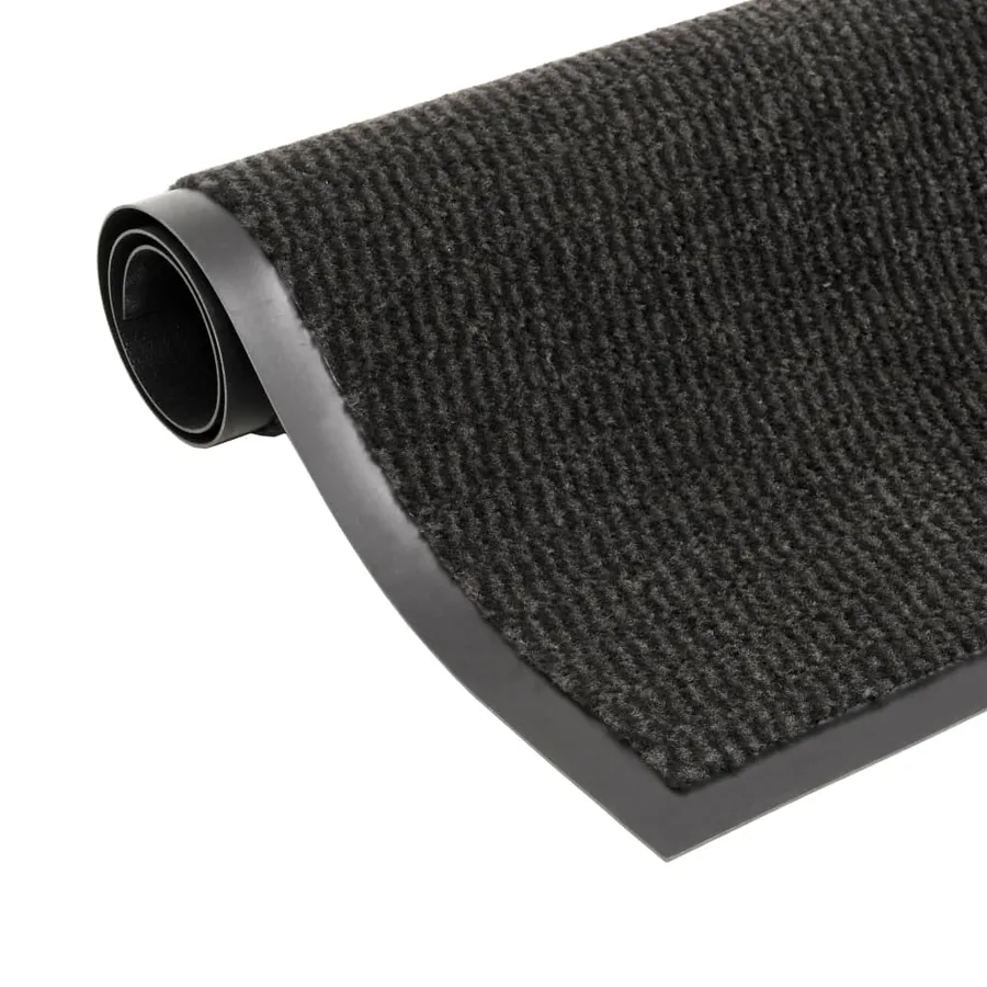 Paillassons rectangulaires 2 pcs 120 x 180 cm Noir - 2