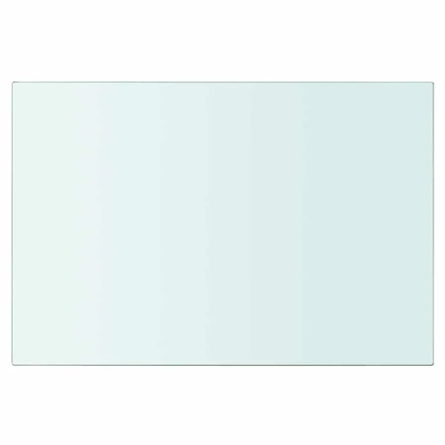 Panneaux d'étagère 2 pcs Verre Transparent 30 x 15 cm - 3