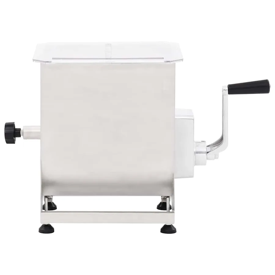 Mélangeur de viande avec boîte de vitesse Argenté Inox - 2
