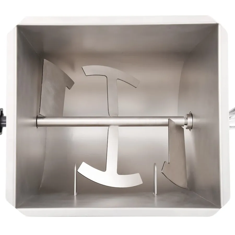 Mélangeur de viande avec boîte de vitesse Argenté Inox - 6