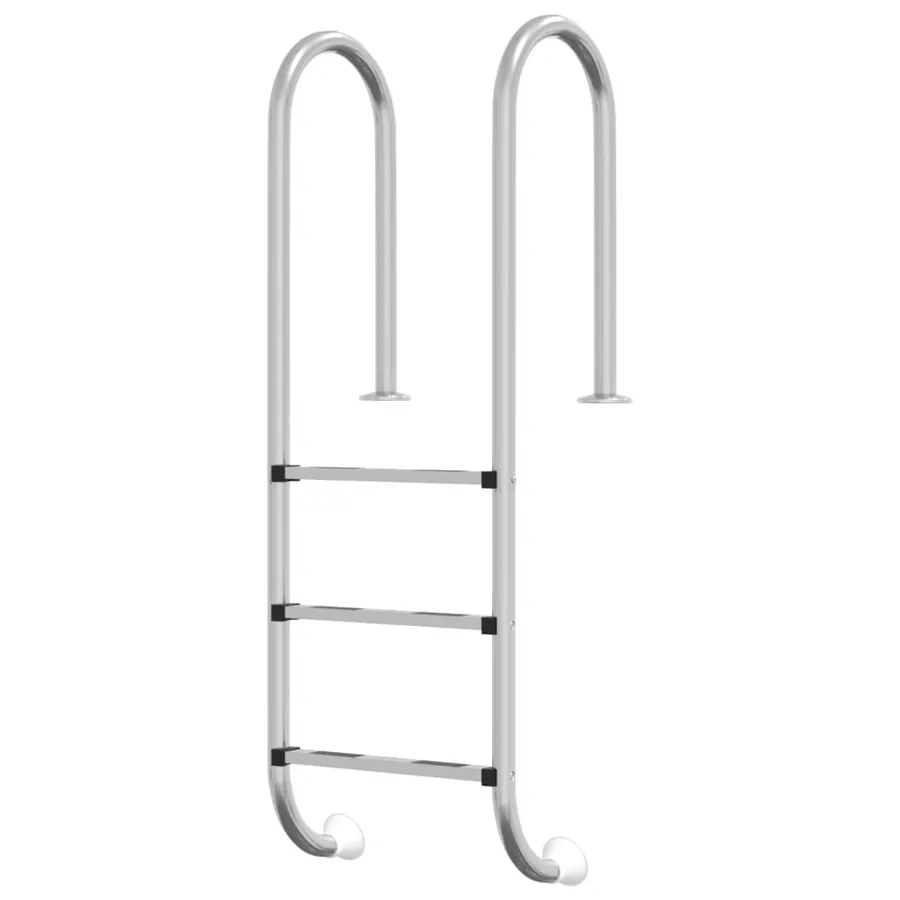 Échelle de piscine 54x38x158 cm acier inoxydable 304 - 2