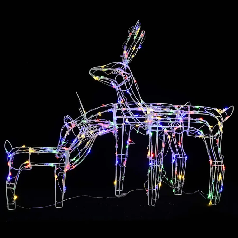 Cordon lumineux de Noël 3 pcs Rennes 229 LED - 3