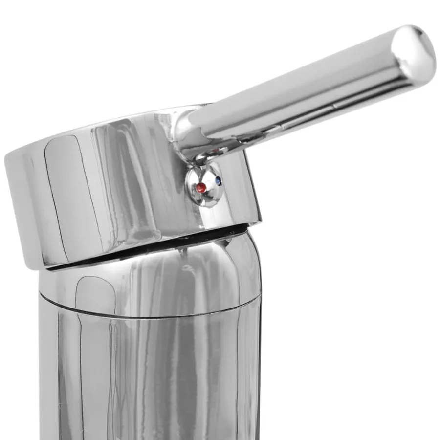 Dix pièces pour salle de bains avec lavabo et robinet beige - 8