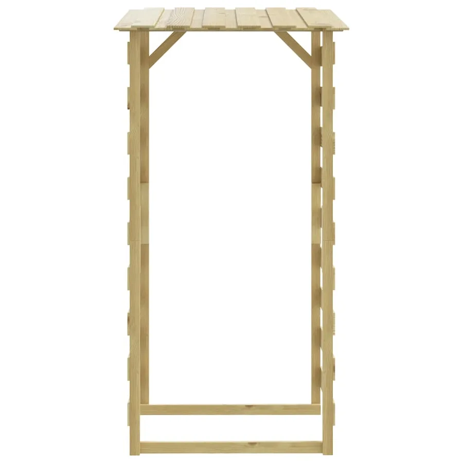 Pergolas avec toits 6 pcs 100x90x200 cm Bois de pin imprégné - 4