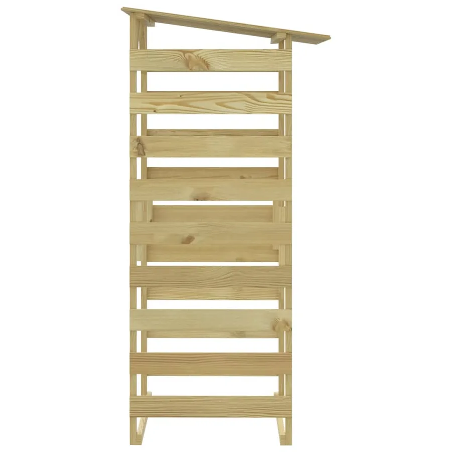 Pergolas avec toits 6 pcs 100x90x200 cm Bois de pin imprégné - 5