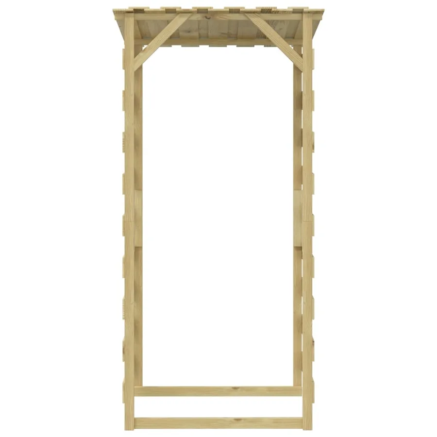 Pergolas avec toits 6 pcs 100x90x200 cm Bois de pin imprégné - 6