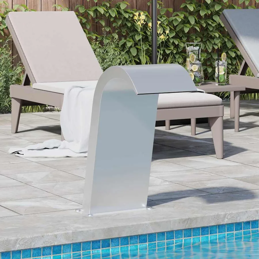 Fontaine de piscine 50x30x60 cm Acier inoxydable - 3