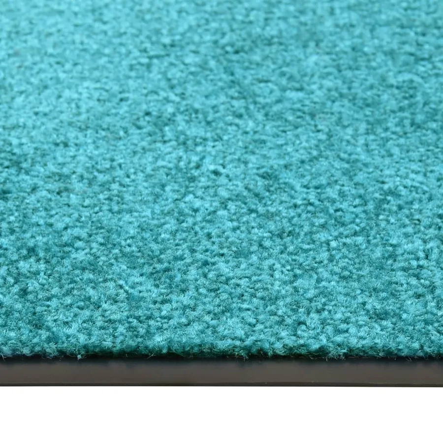 Paillasson lavable Cyan 90x120 cm - 4