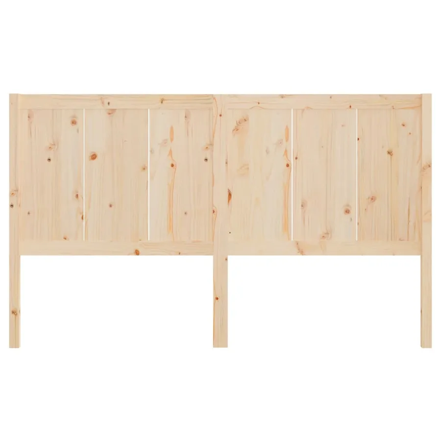 Tête de lit 125,5x4x100 cm Bois massif de pin - 4