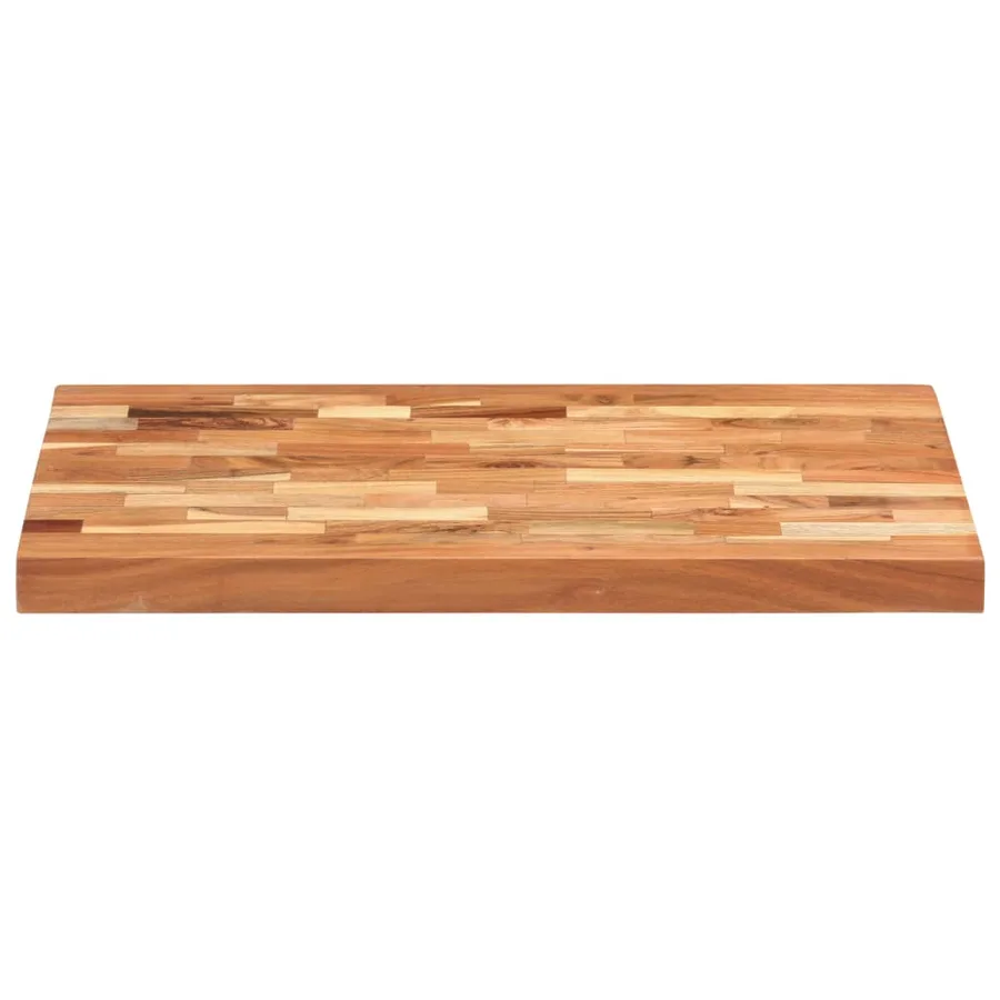 Planche à découper 60x40x4 cm Bois d'acacia massif - 2