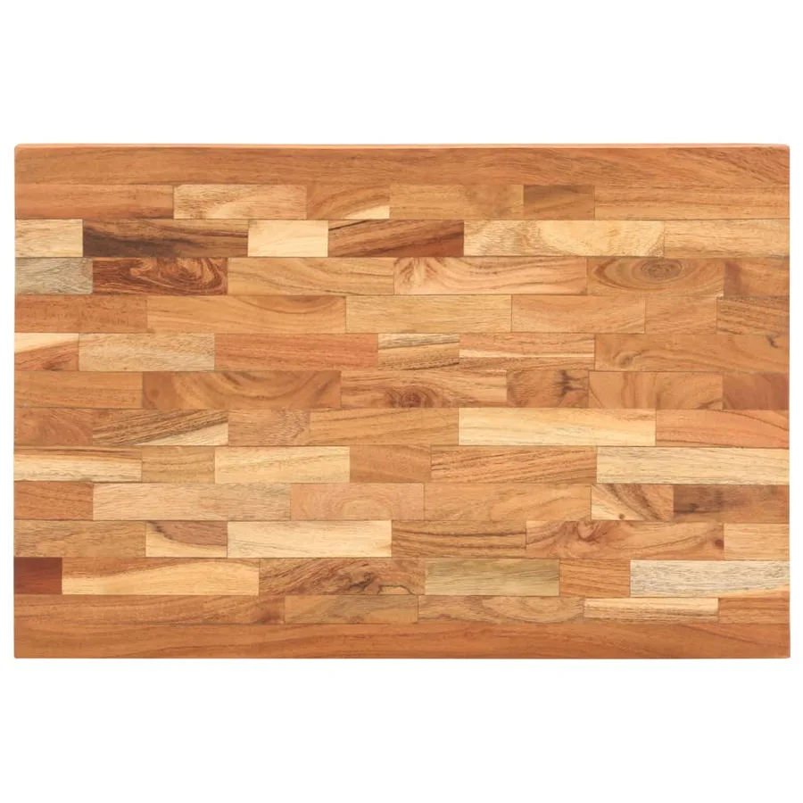 Planche à découper 60x40x4 cm Bois d'acacia massif - 4
