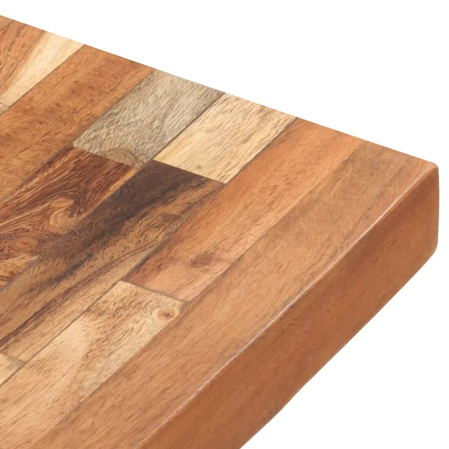 Planche à découper 60x40x4 cm Bois d'acacia massif - 5