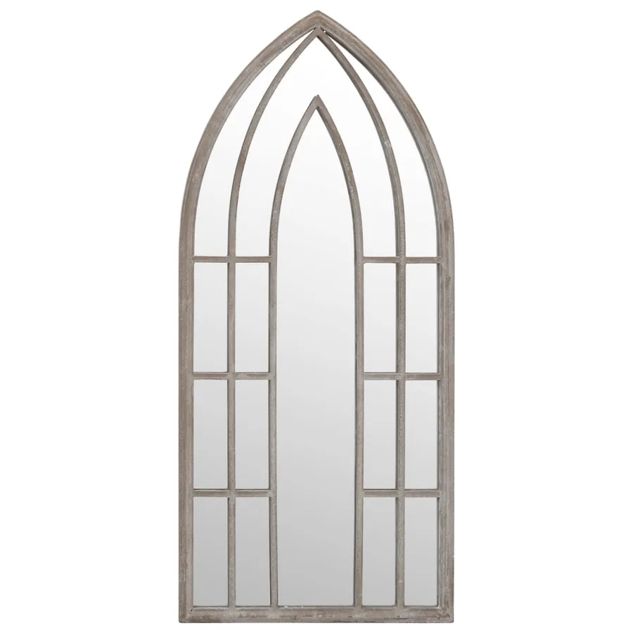 Miroir de jardin Sable 100x45cm Fer pour utilisation extérieure - 2