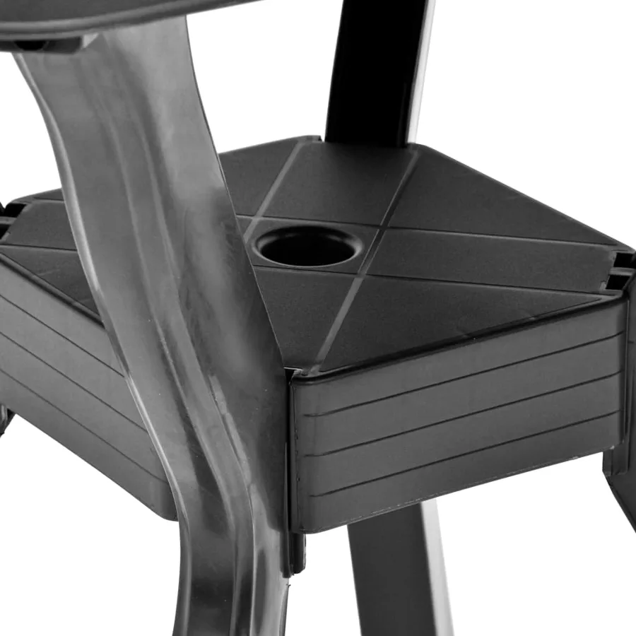 Table de bistro Anthracite 70x70x72 cm Plastique - 5