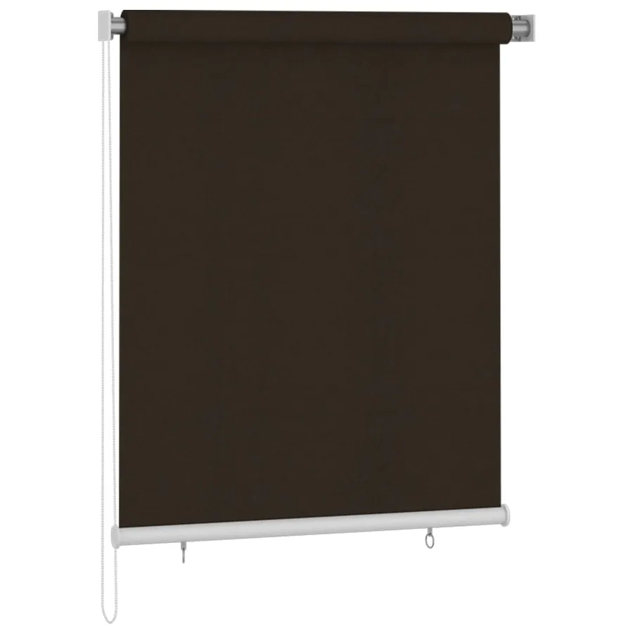 Store roulant d'extérieur 125 (l) x 140 (H) cm marron
