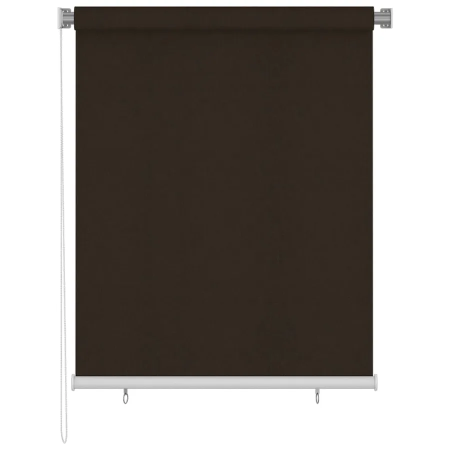 Store roulant d'extérieur 125 (l) x 140 (H) cm marron - 2