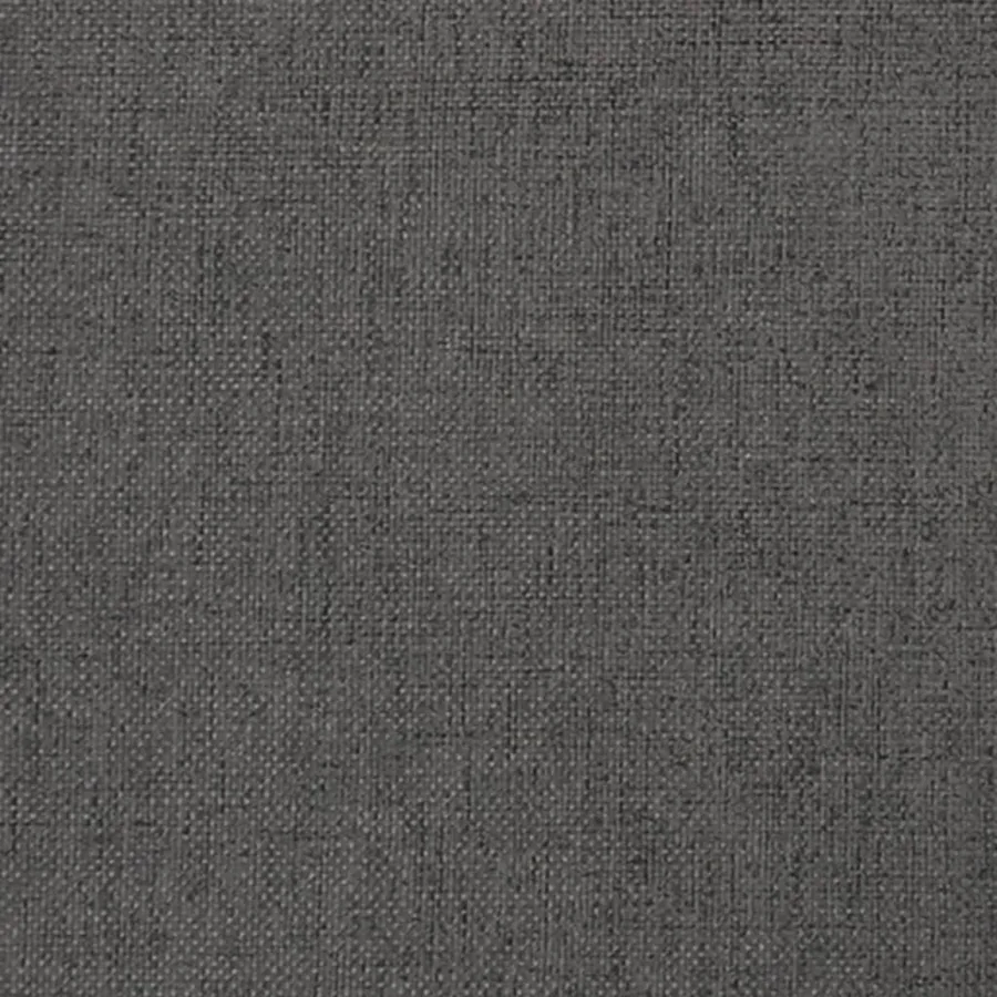 Chaise à bascule avec repose-pied Gris foncé Tissu - 10