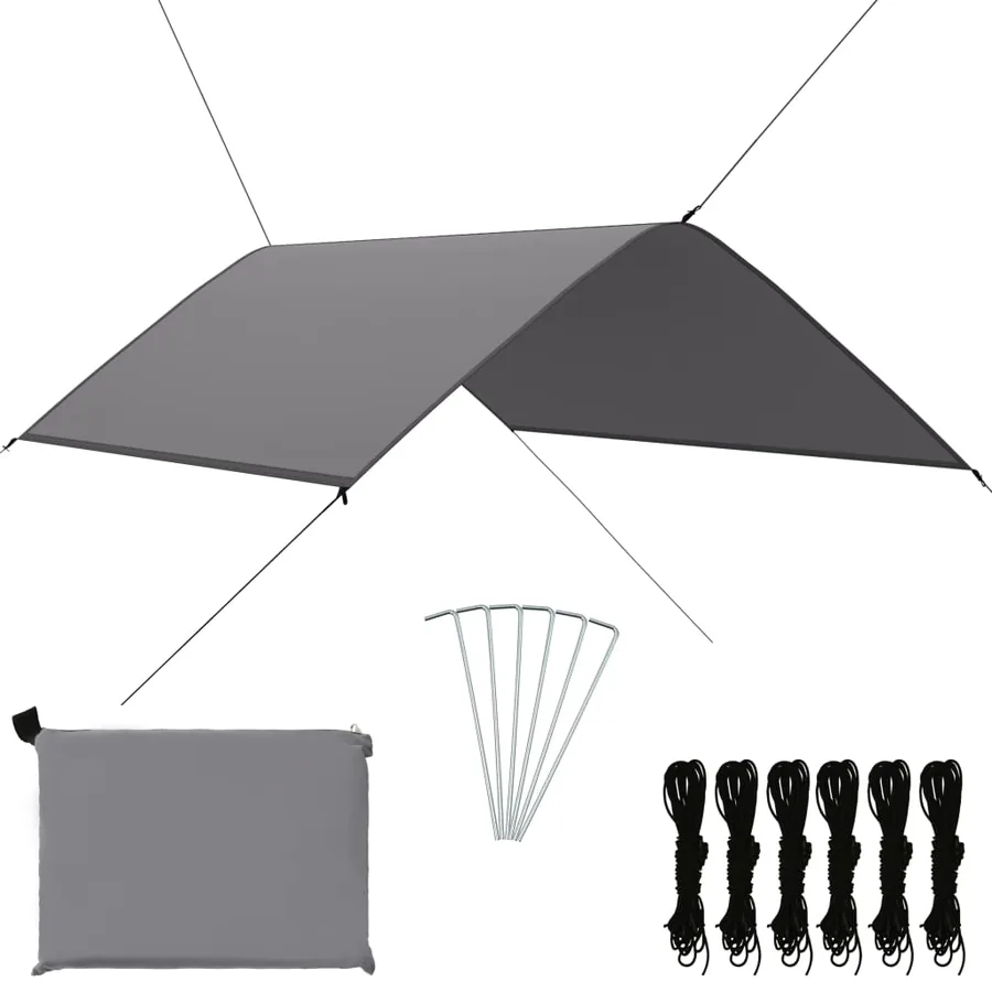 Bâche d'extérieur 3x2 m Gris