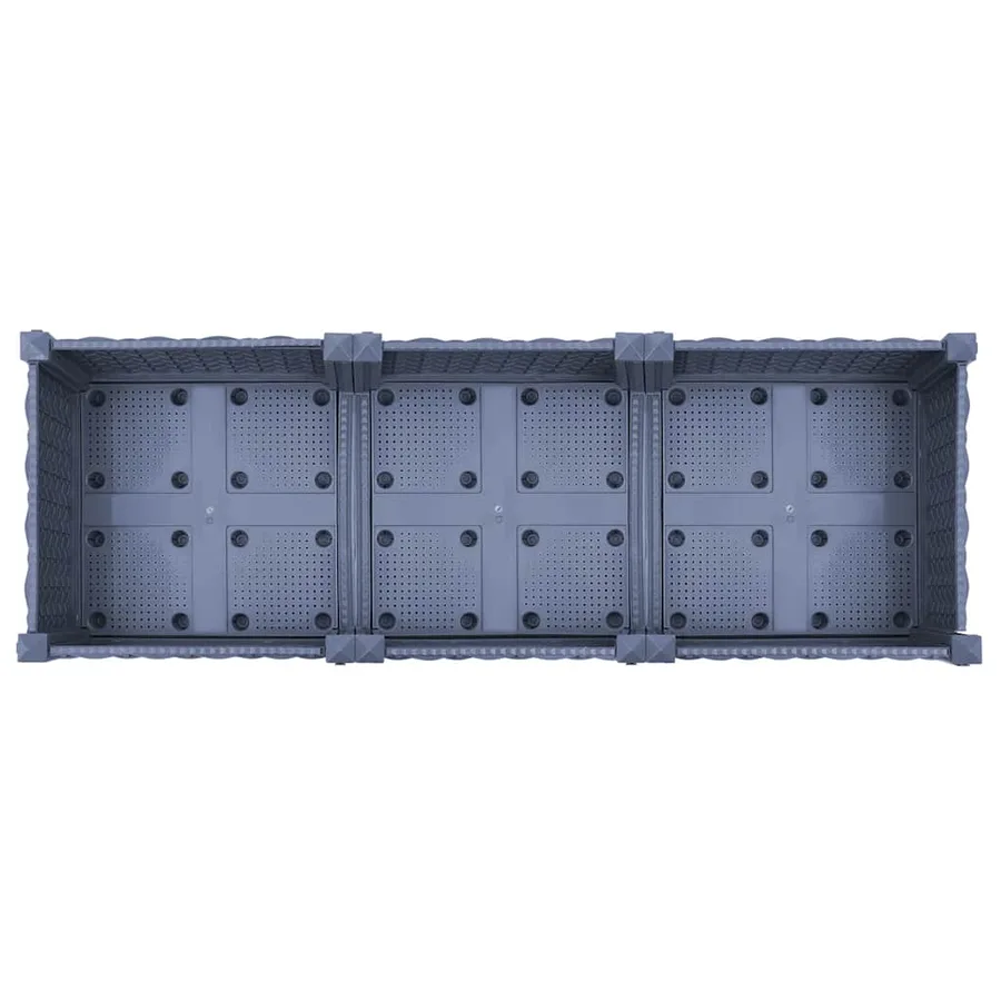 Lit surélevé 120x40x23 cm Polypropylène - 5