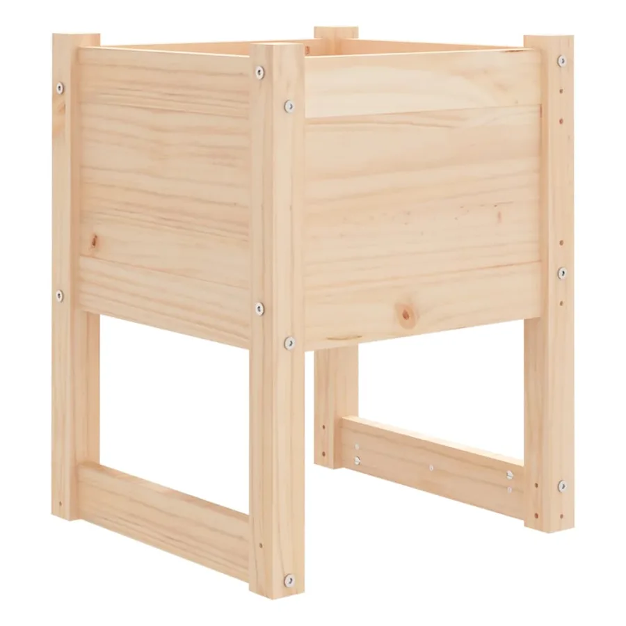 Jardinière 40x40x52,5 cm Bois massif de pin - 2