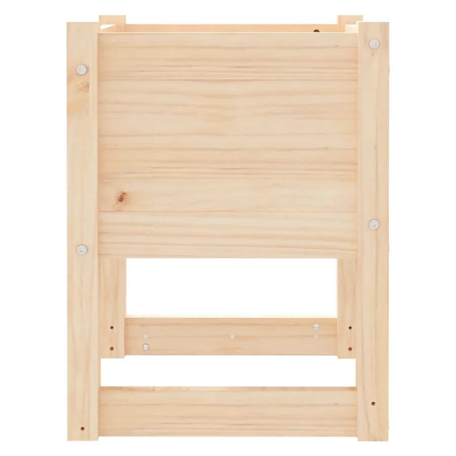Jardinière 40x40x52,5 cm Bois massif de pin - 5