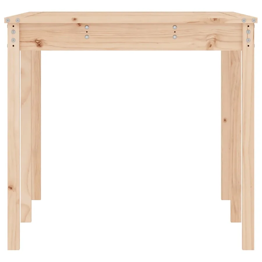 Table de jardin 159,5x82,5x76 cm bois massif de pin - 6
