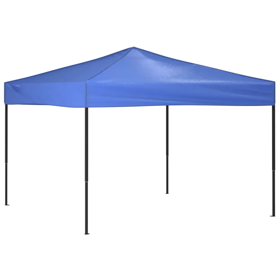 Tente de réception pliable Bleu 3x3 m - 2