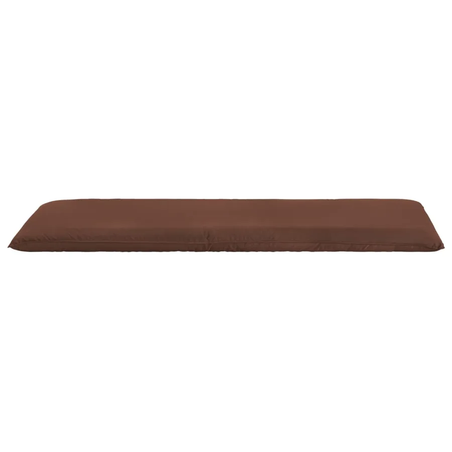 Chaise longue pliable Tissu Oxford Marron - 6