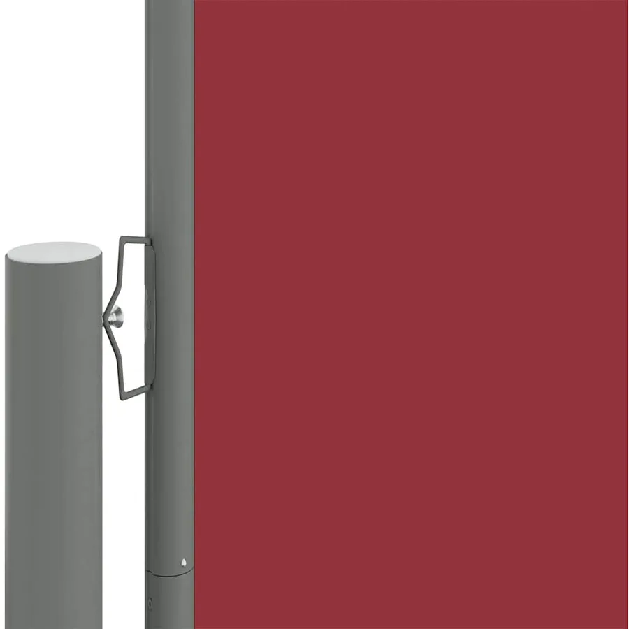 Auvent latéral rétractable Rouge 220x1000 cm - 3