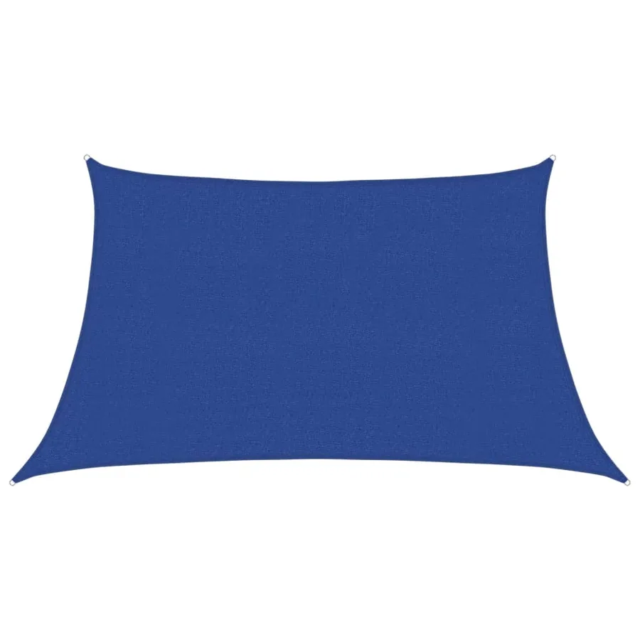 Voile d'ombrage 160 g/m² Bleu 3/4x2 m PEHD - 2