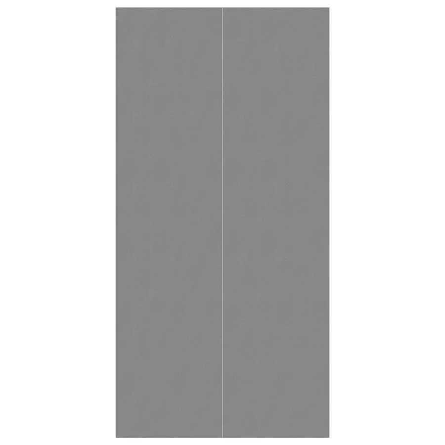 Bâche de piscine gris clair 500x250 cm géotextile polyester - 3