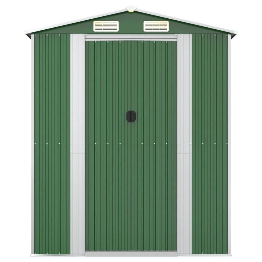 Abri de jardin Vert 192x274x223 cm Métal galvanisé - 4