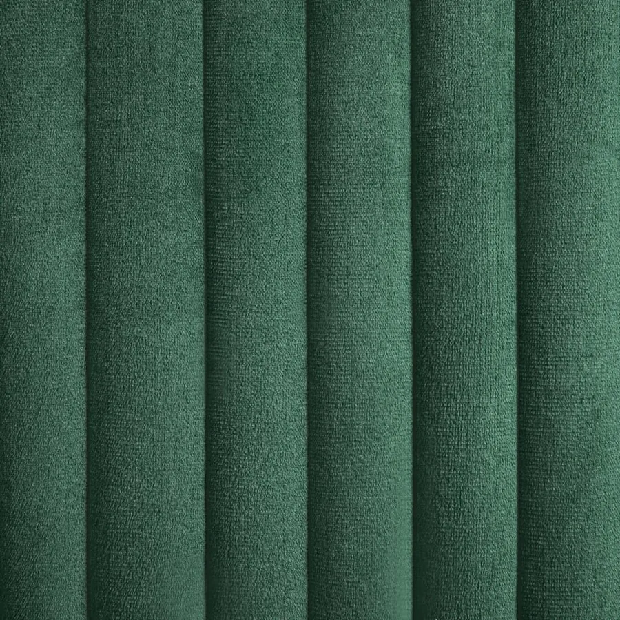 Chaises à manger lot de 2 vert velours - 7