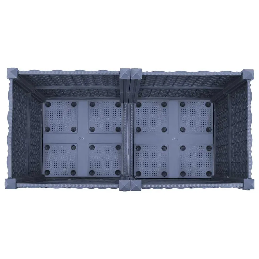 Lit surélevé 80x40x38 cm Polypropylène - 5