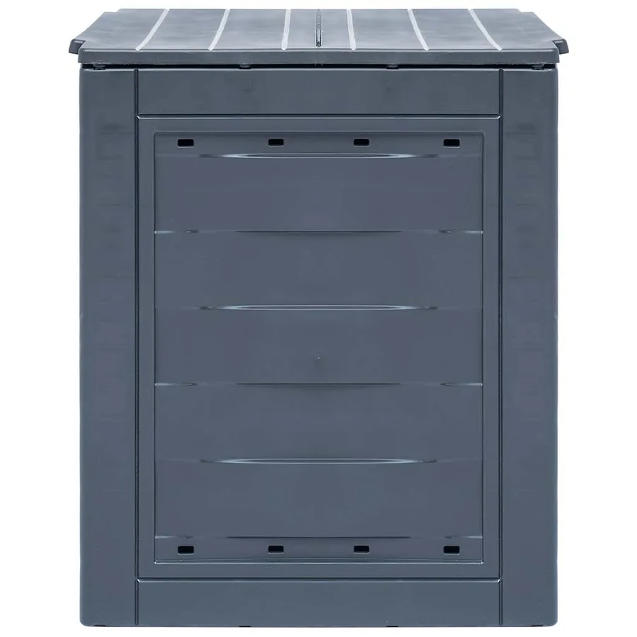 Composteurs de jardin 2 pcs Gris 60x60x73 cm 520 L - 3
