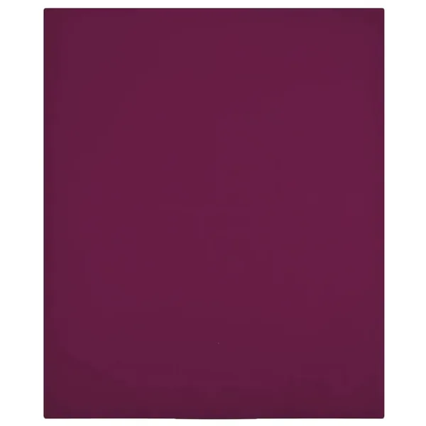 Drap-housse Jersey Bordeaux 90x200 cm Coton
