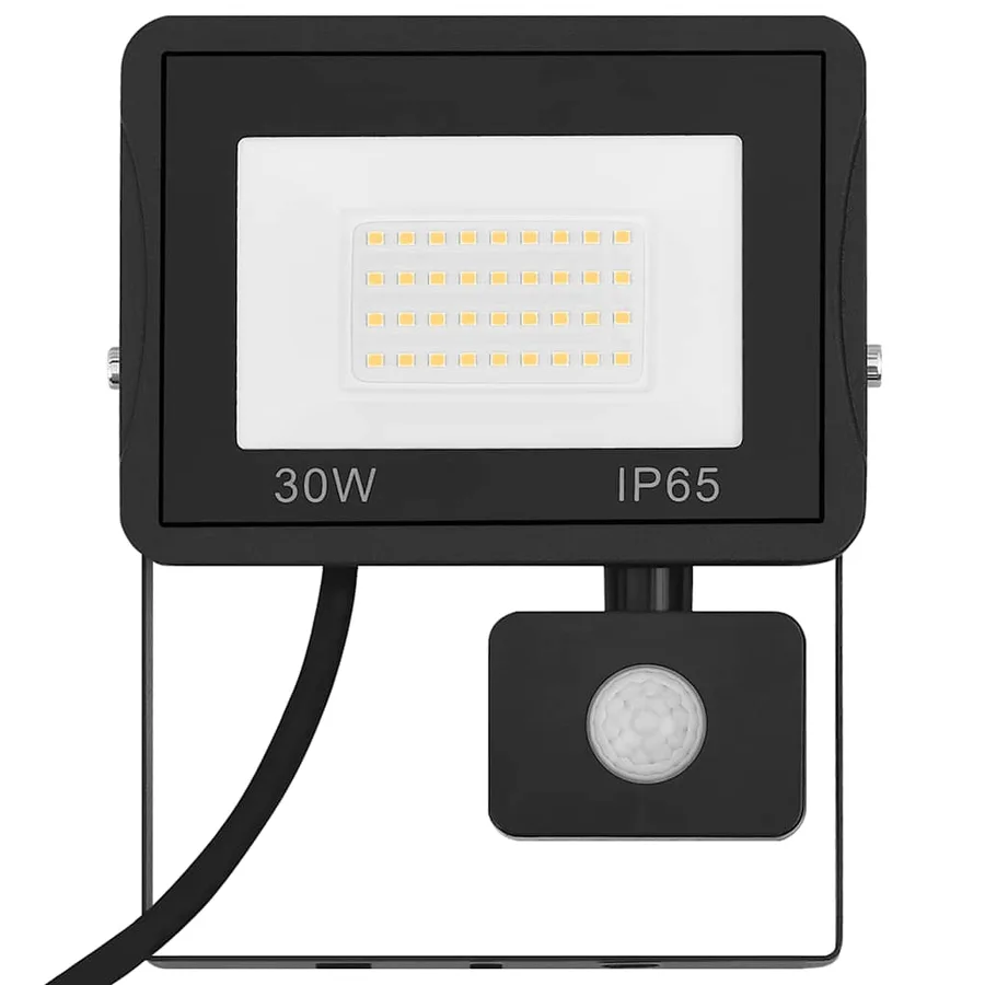 Projecteur à LED avec capteur 30 W Blanc froid - 5