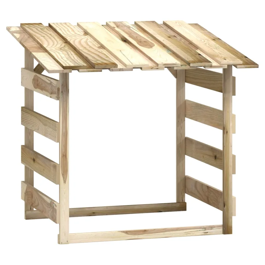 Pergolas avec toits 3 pcs 100x90x100 cm Bois de pin imprégné - 3