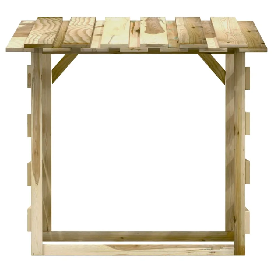 Pergolas avec toits 3 pcs 100x90x100 cm Bois de pin imprégné - 6