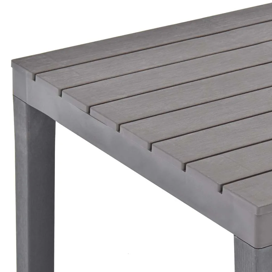 Table de jardin Moka 78x78x72 cm Plastique - 4