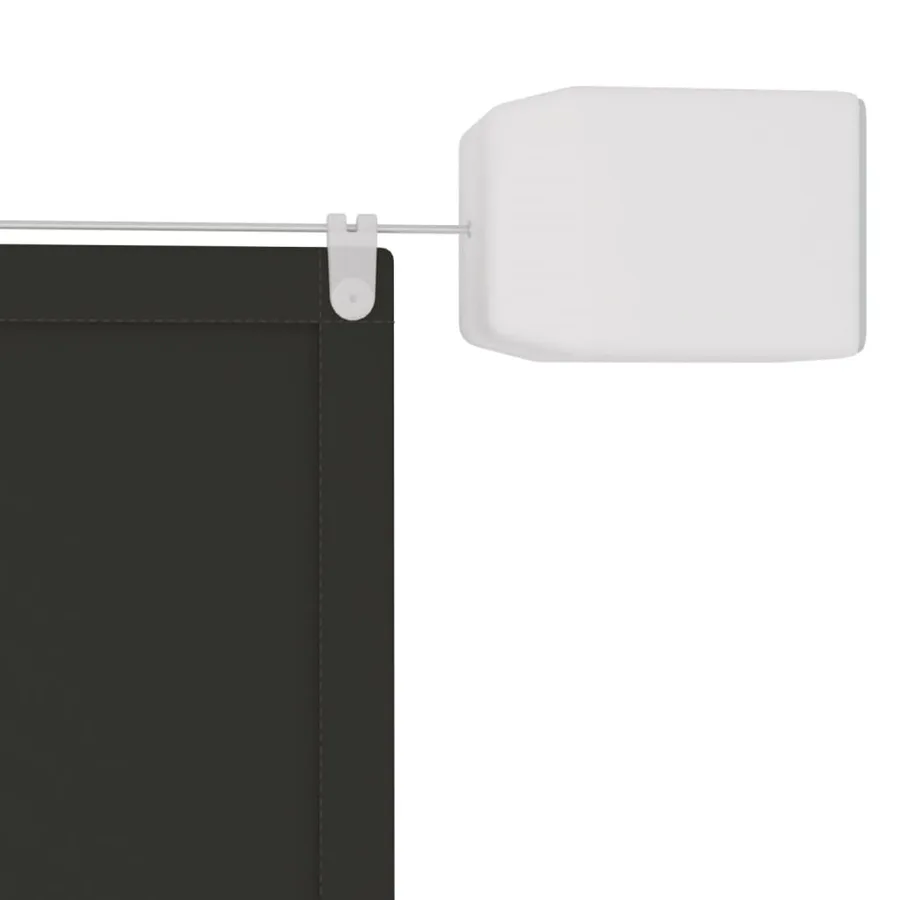 Auvent vertical Anthracite 140x420 cm Tissu oxford - 4