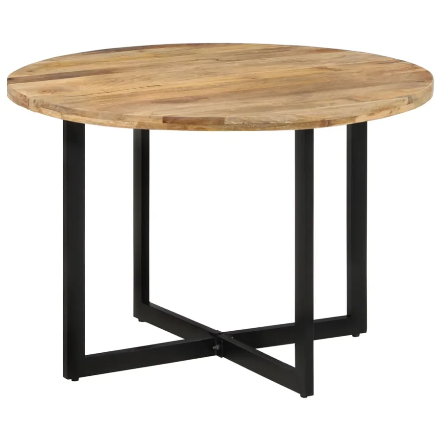 Table à dîner 110x75 cm Bois de manguier massif - 10