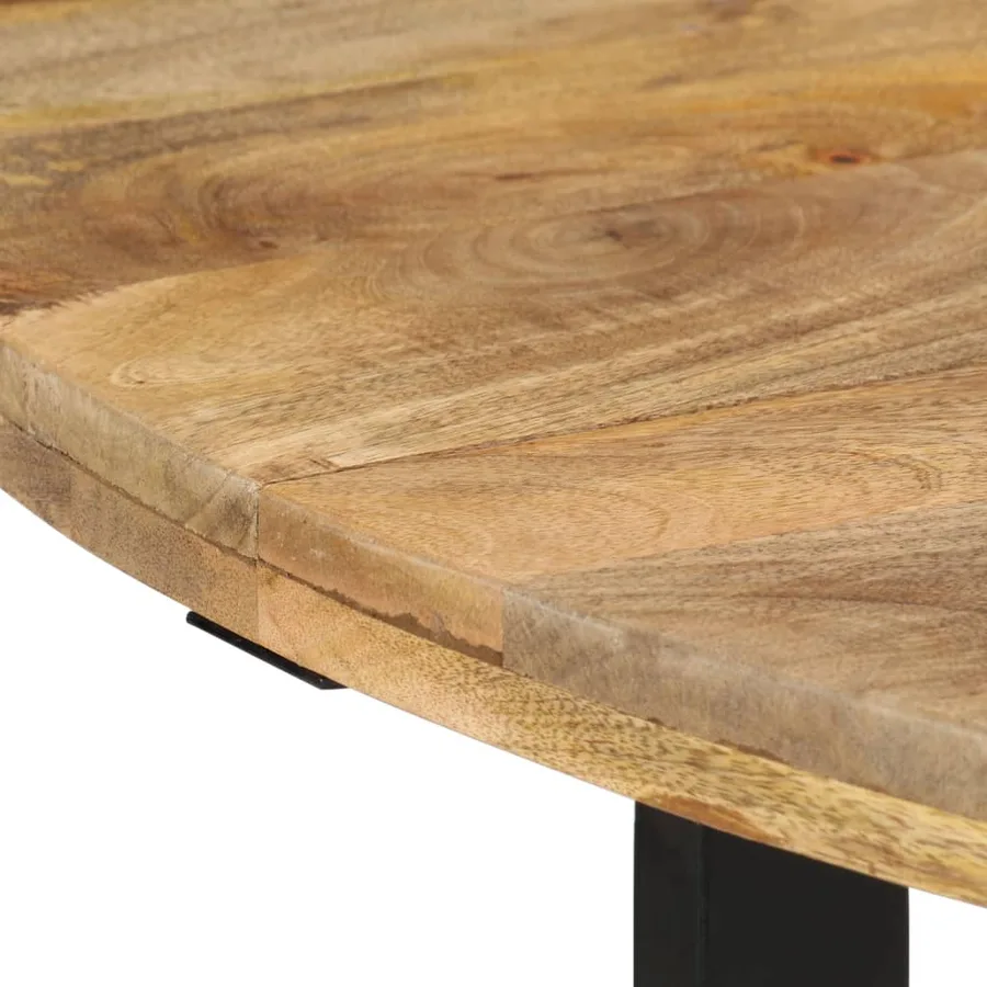 Table à dîner 110x75 cm Bois de manguier massif - 3