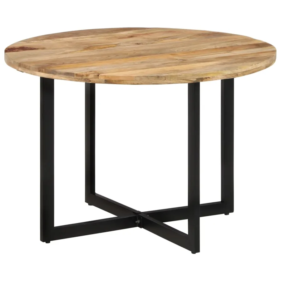 Table à dîner 110x75 cm Bois de manguier massif - 8
