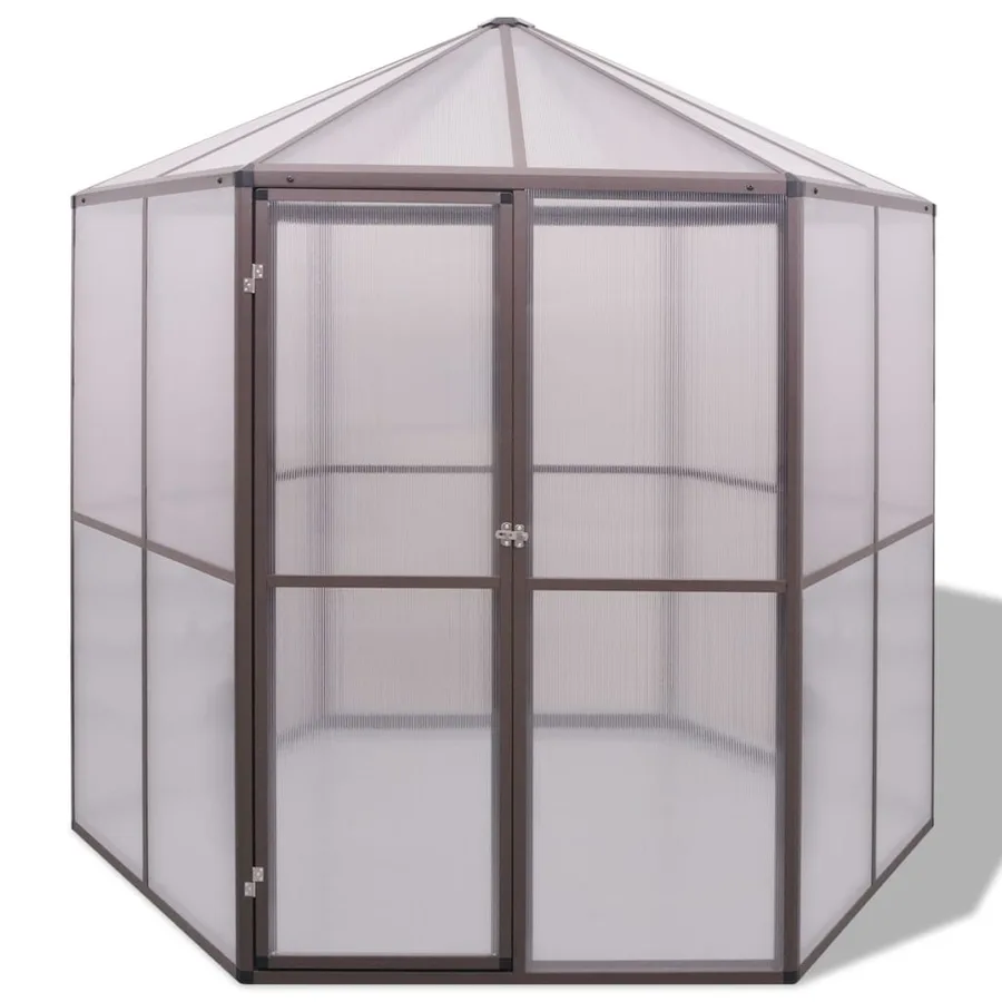 Serre en aluminium 240x211x232 cm - 2