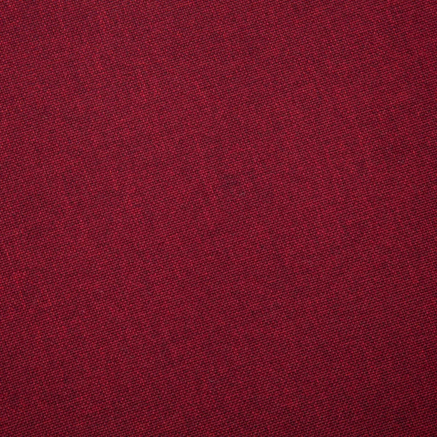 Canapé à 2 places tissu rouge bordeaux - 7