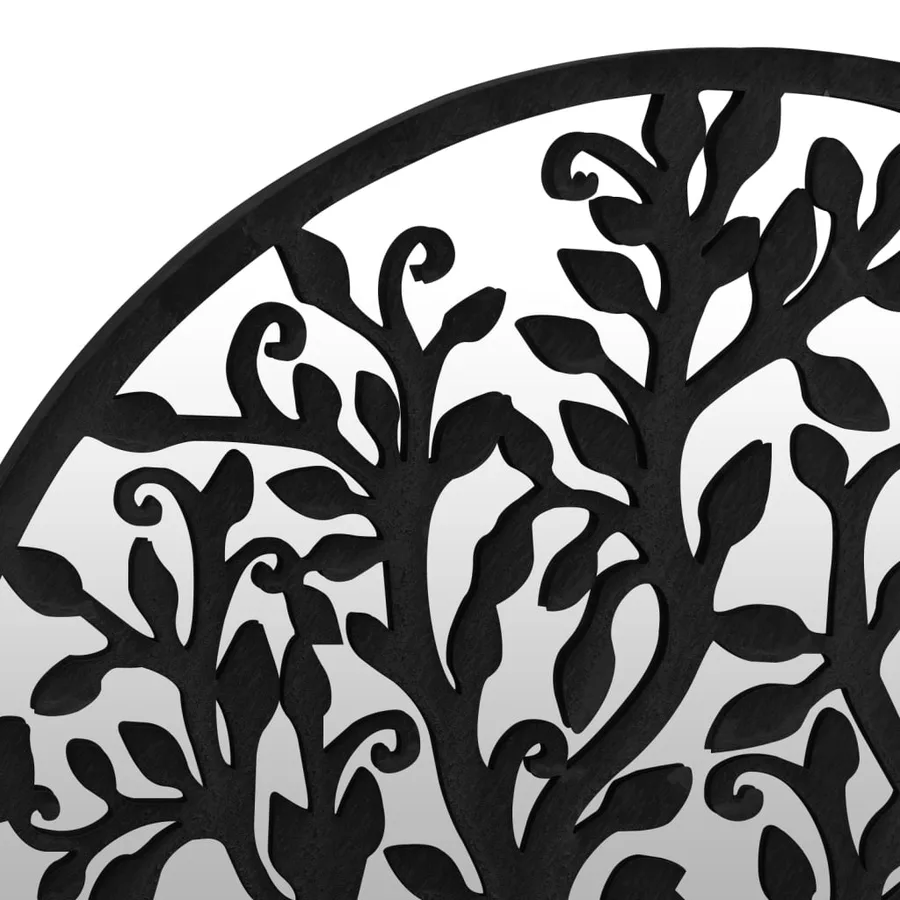 Miroir Noir 40x2,5 cm Fer pour utilisation à l'intérieur - 5