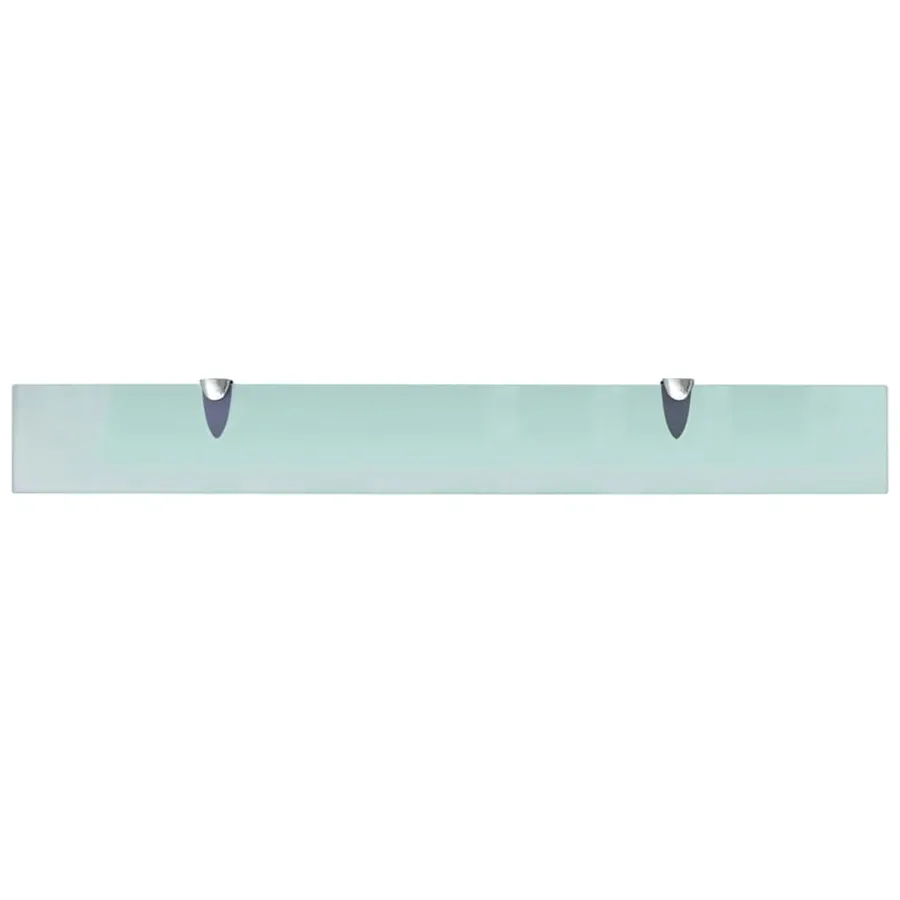 Étagères murales 2 pcs Verre 80 x 10 cm 8 mm - 4