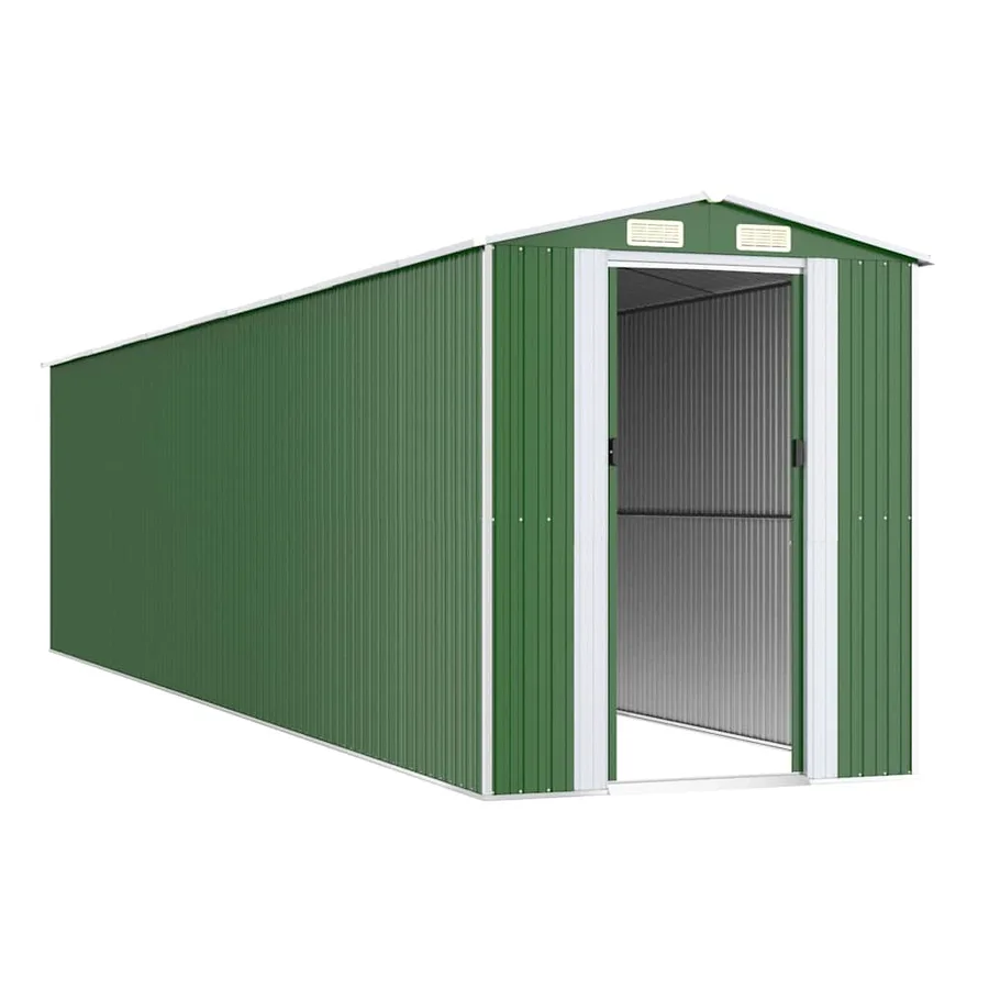 Abri de jardin Vert 192x855x223 cm Métal galvanisé - 3