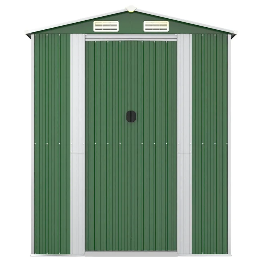 Abri de jardin Vert 192x855x223 cm Métal galvanisé - 4